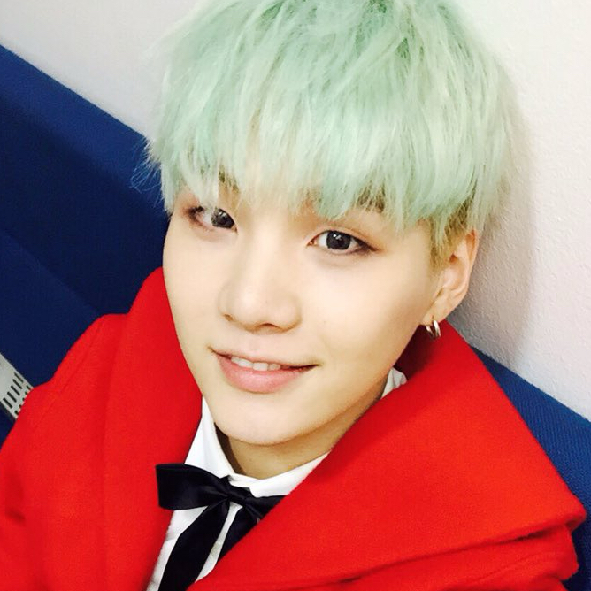 A moment captured by SUGA (BTS)'s fan