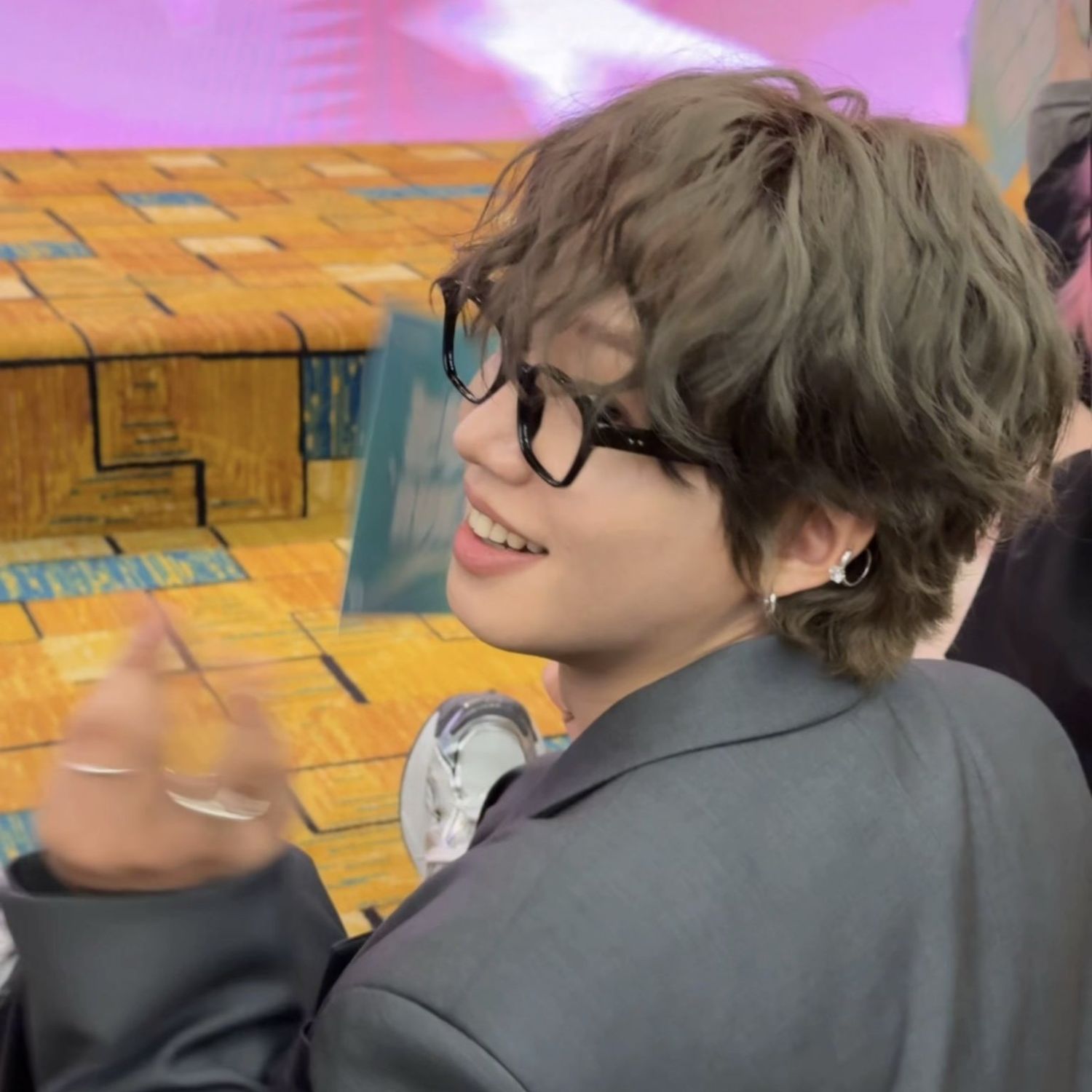 A moment captured by Lim Youngmin's fan