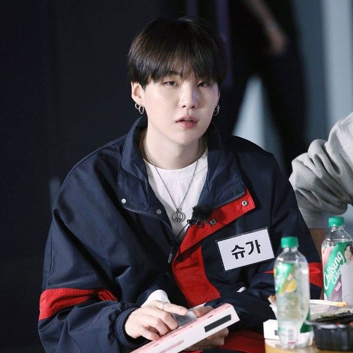 Recent activity shot of SUGA (BTS)