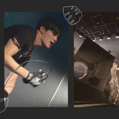 A moment captured by Park Gunwook (ZEROBASEONE)'s fan