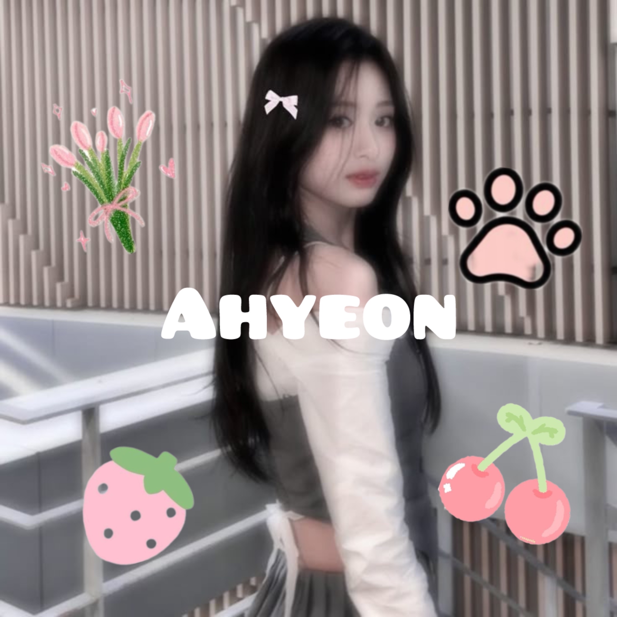 A moment captured by Ahyeon (BABYMONSTER)'s fan