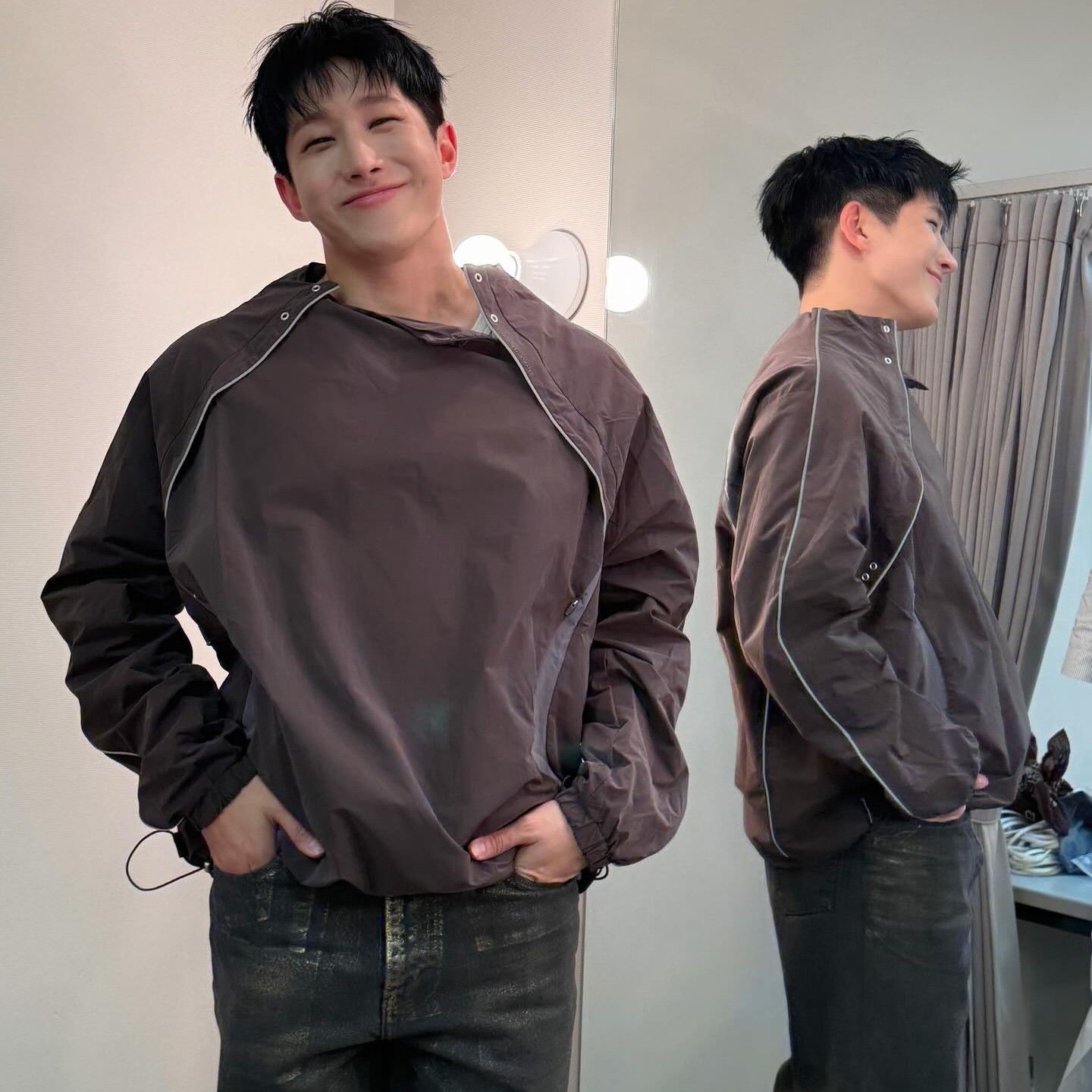 A moment captured by Jinjin (ASTRO)'s fan