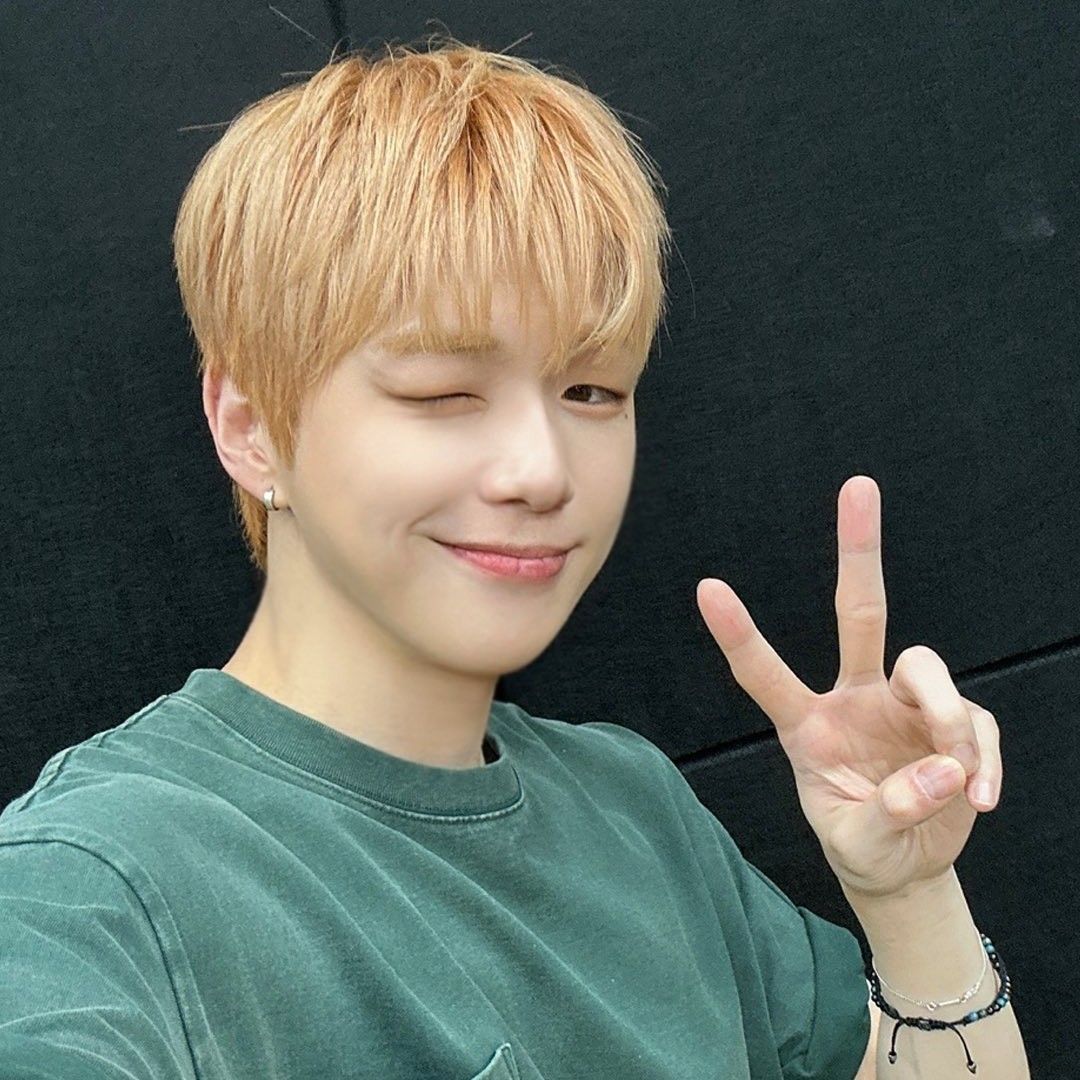 Recent activity shot of Kang Daniel