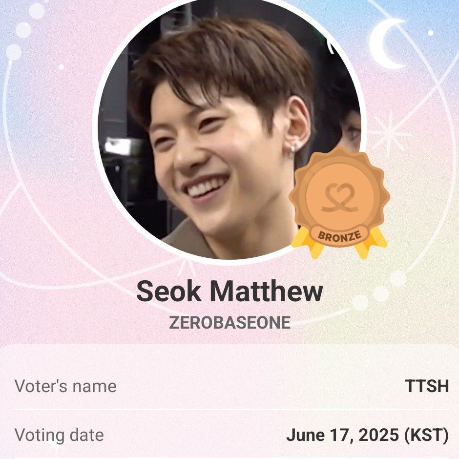 Latest photo of Seok Matthew (ZEROBASEONE)