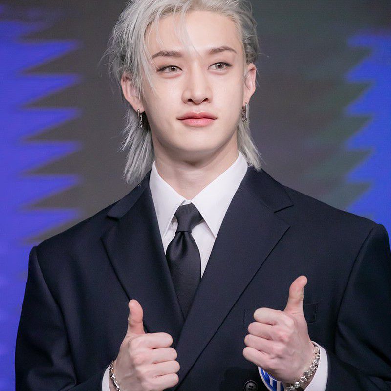 Recent activity shot of Bang Chan (Stray Kids)