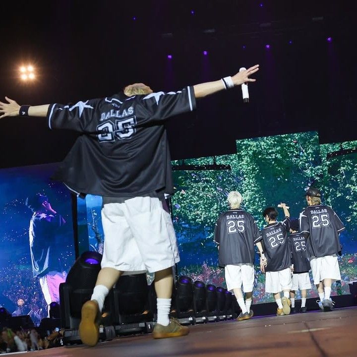 A moment captured by TOMORROW X TOGETHER's fan