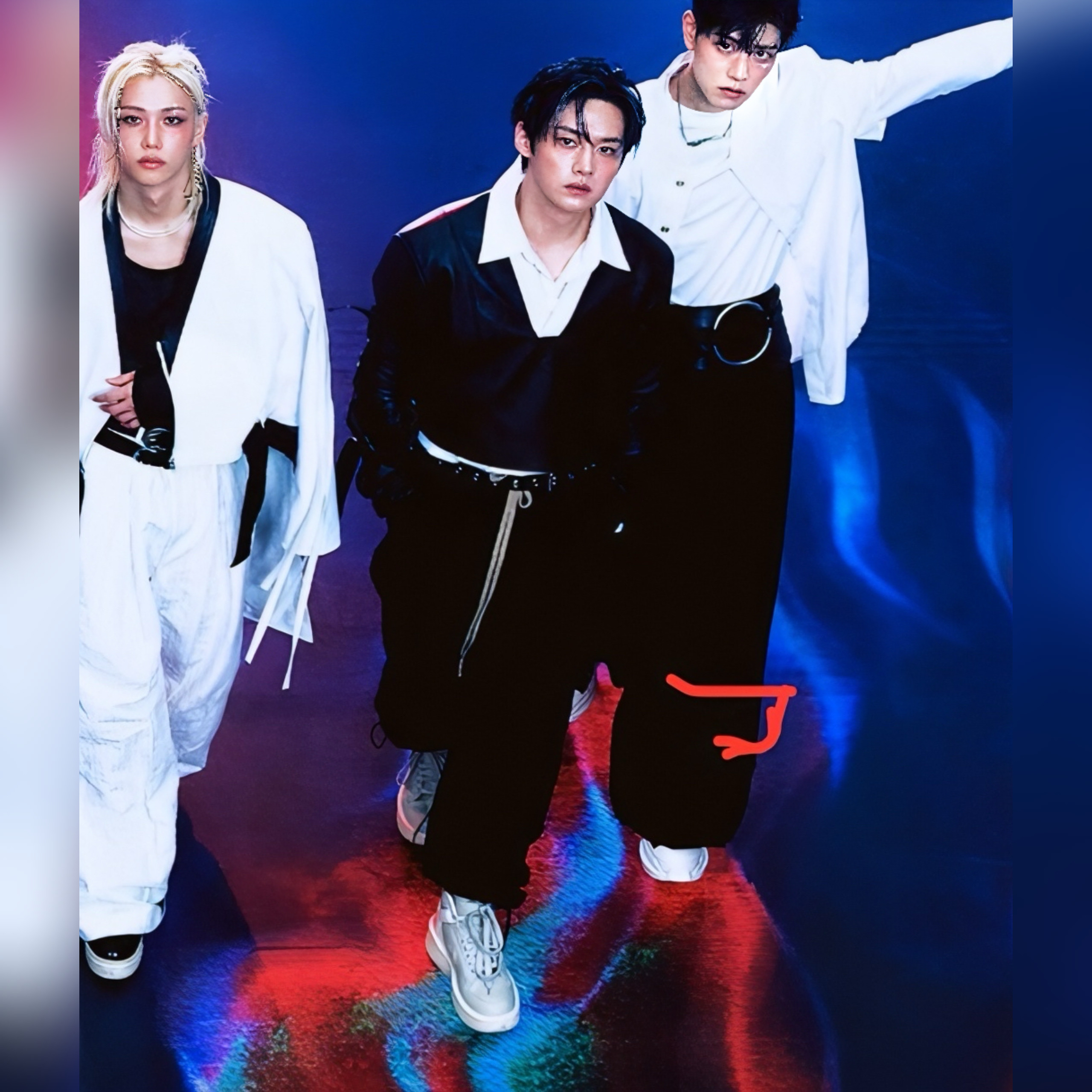 Recent activity shot of Lee Know (Stray Kids)