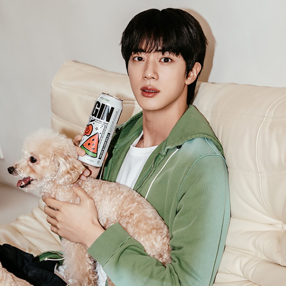 Momen yang diabadikan oleh penggemar Jin (BTS)