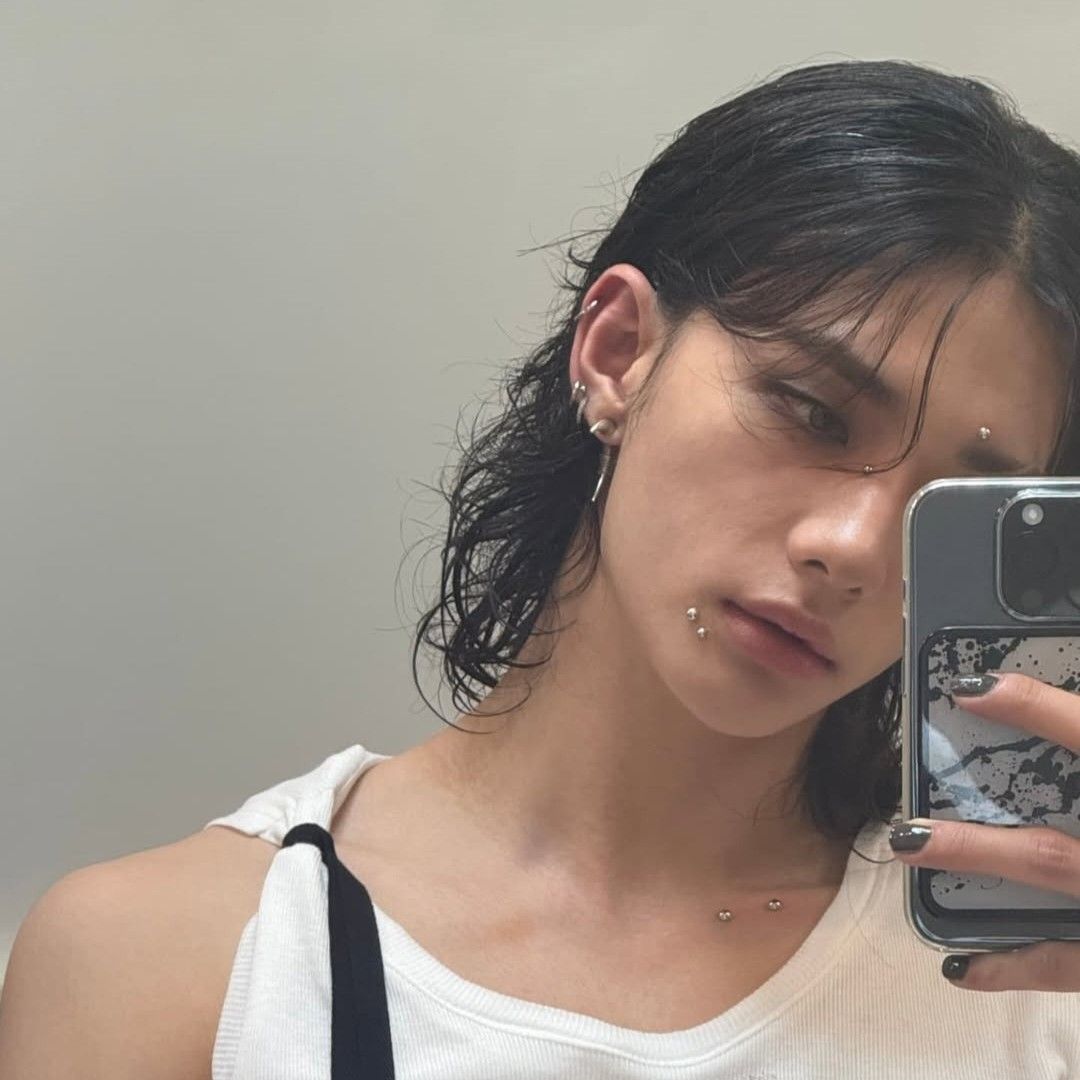 Latest photo of Hyunjin (Stray Kids)