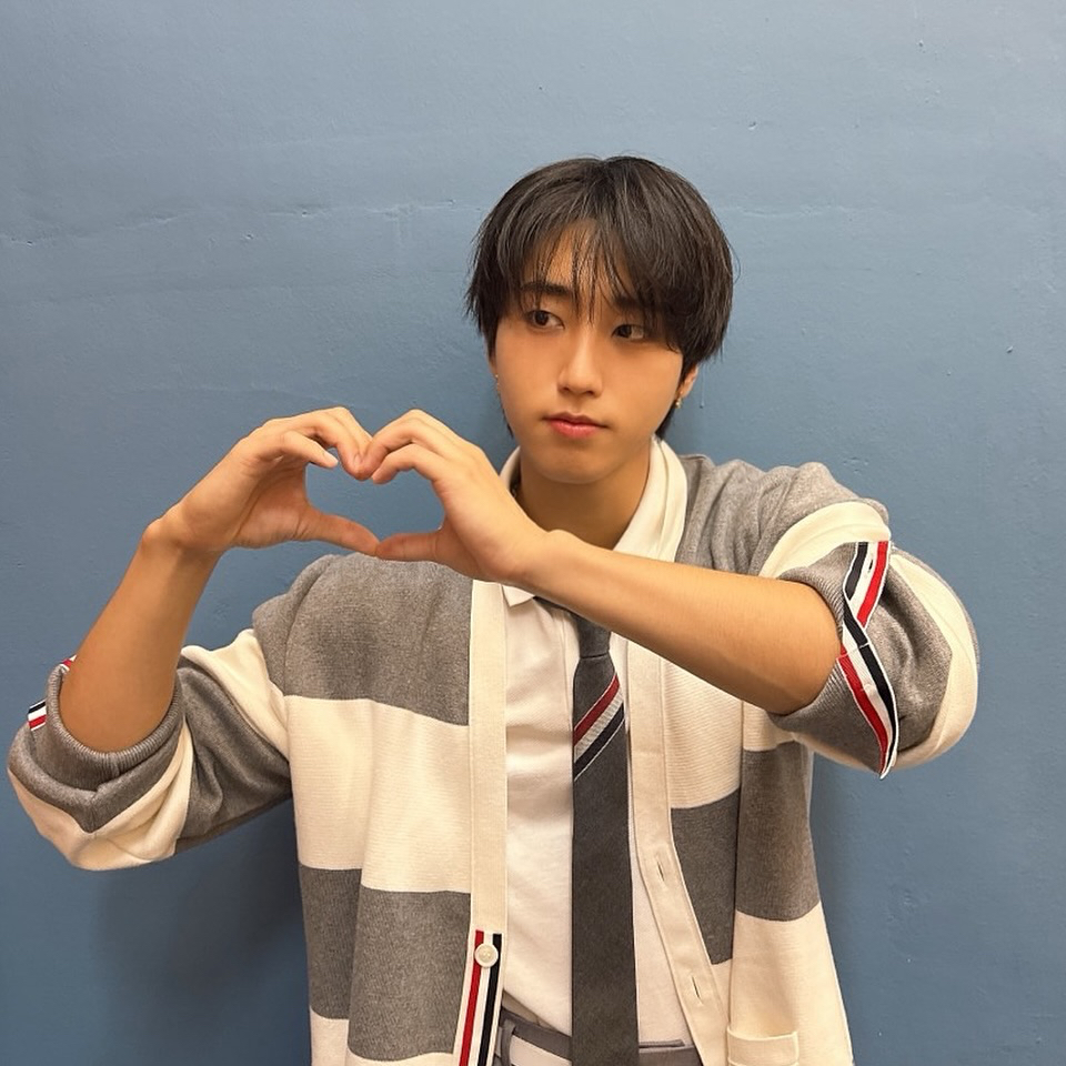 Recent activity shot of HAN (Stray Kids)