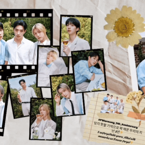 A moment captured by P1Harmony's fan