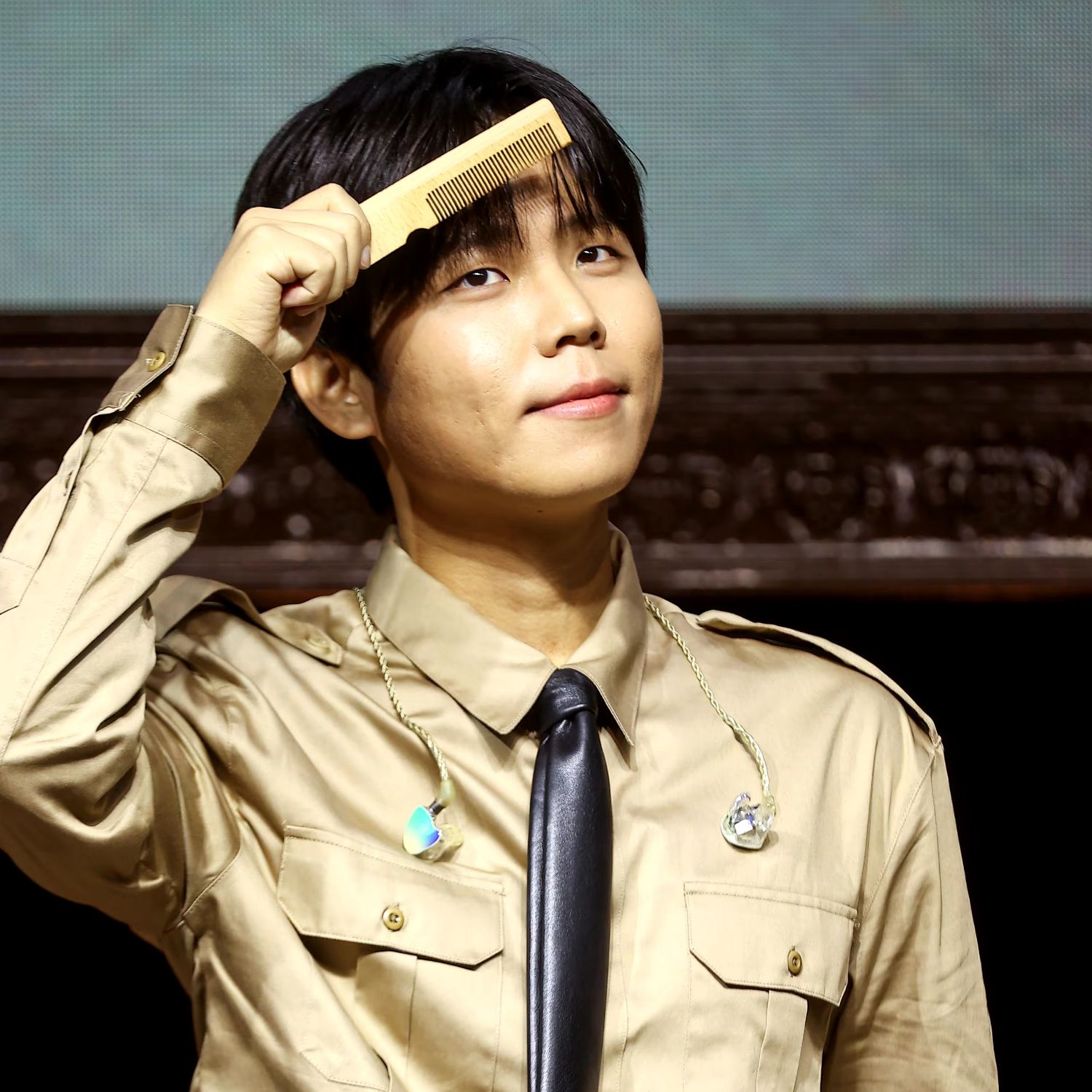 A moment captured by Jung Seunghwan's fan