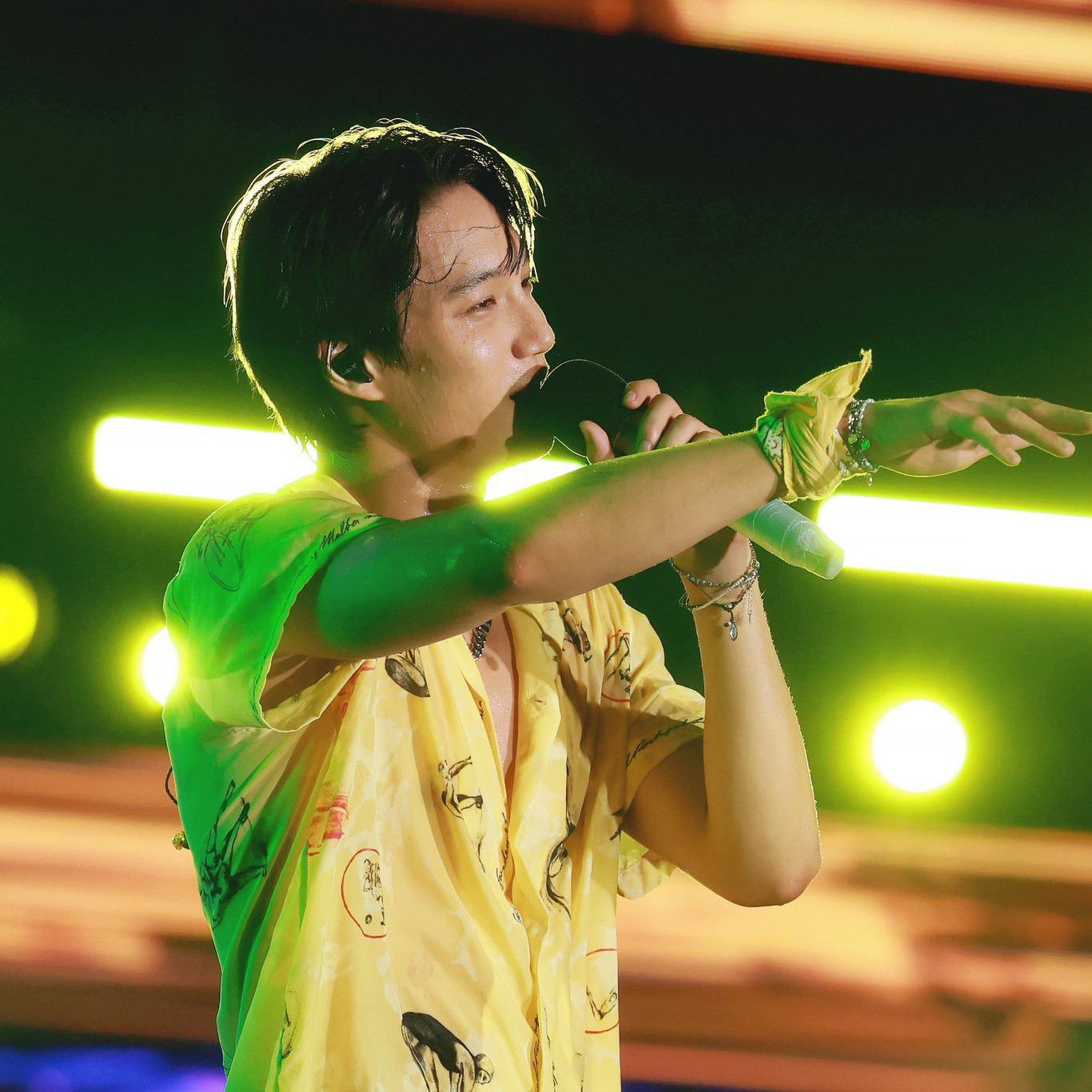 Recent activity shot of Kai (EXO)