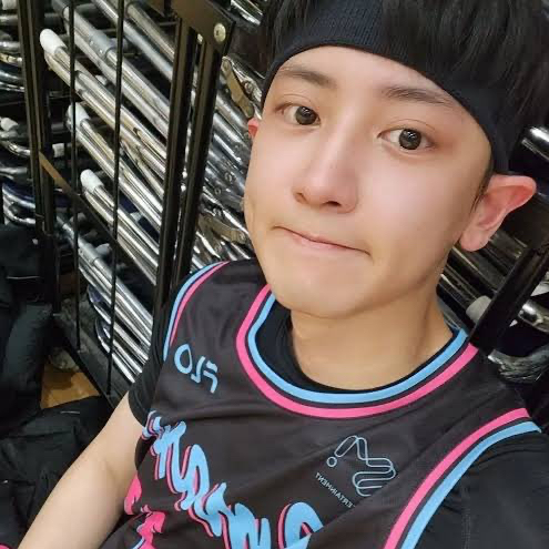 Behind-the-scenes cut of Chanyeol (EXO)