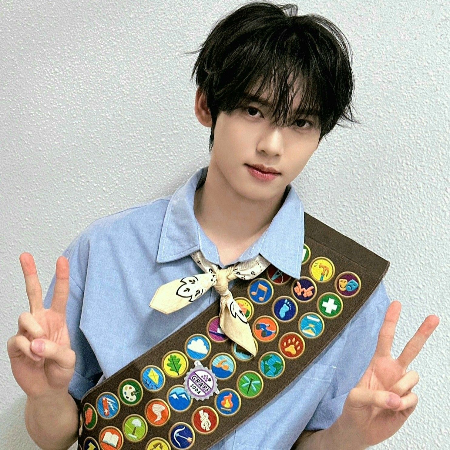 Potret di balik layar Han Yujin (ZEROBASEONE)