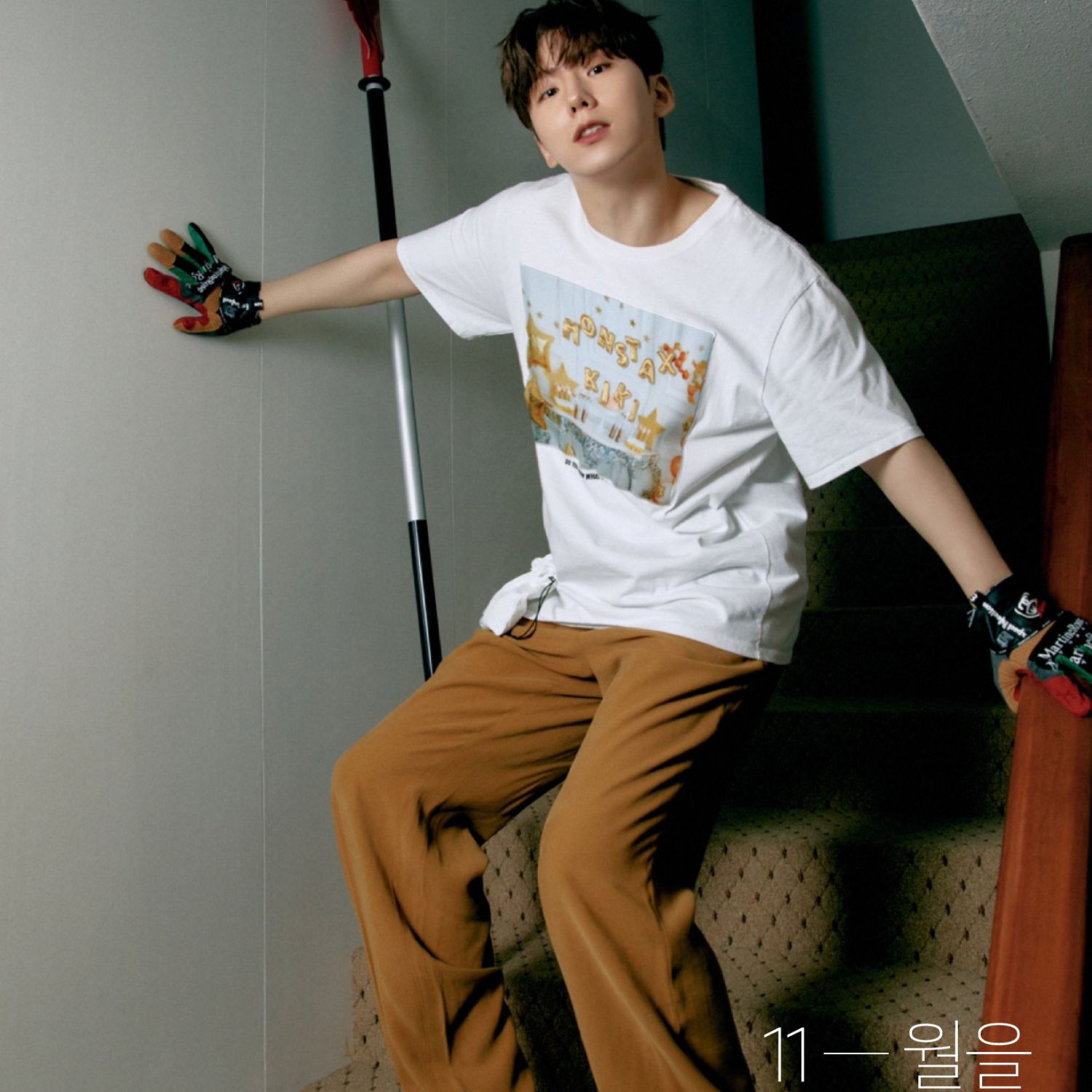 Behind-the-scenes cut of Kihyun (MONSTA X)