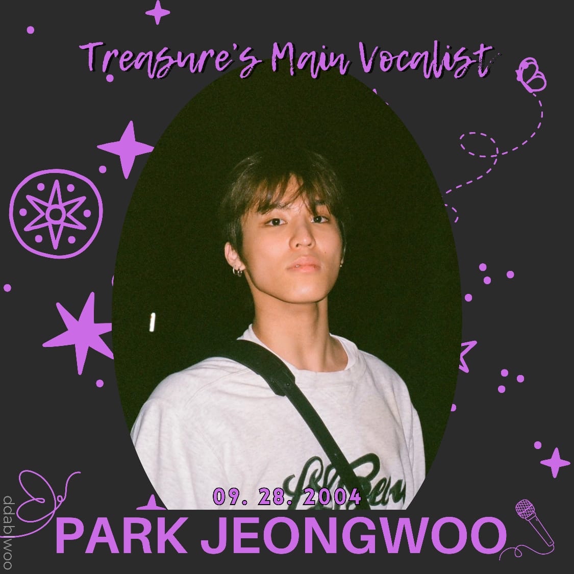 Recent activity shot of Park Jeongwoo (TREASURE)