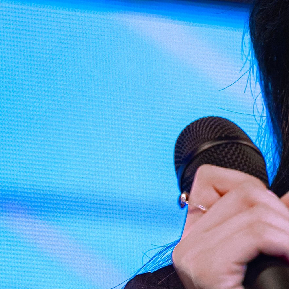 A moment captured by HyunJin (Loossemble)'s fan