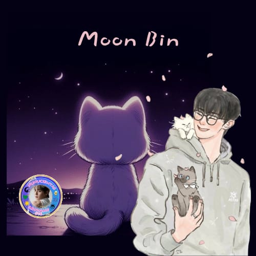 Recent activity shot of Moonbin (ASTRO)