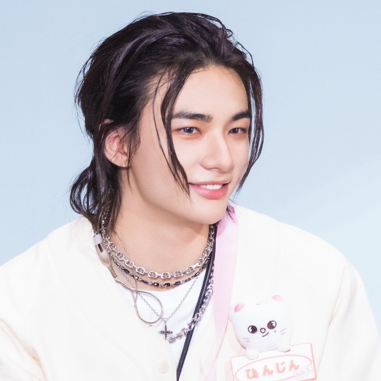 Behind-the-scenes cut of Hyunjin (Stray Kids)