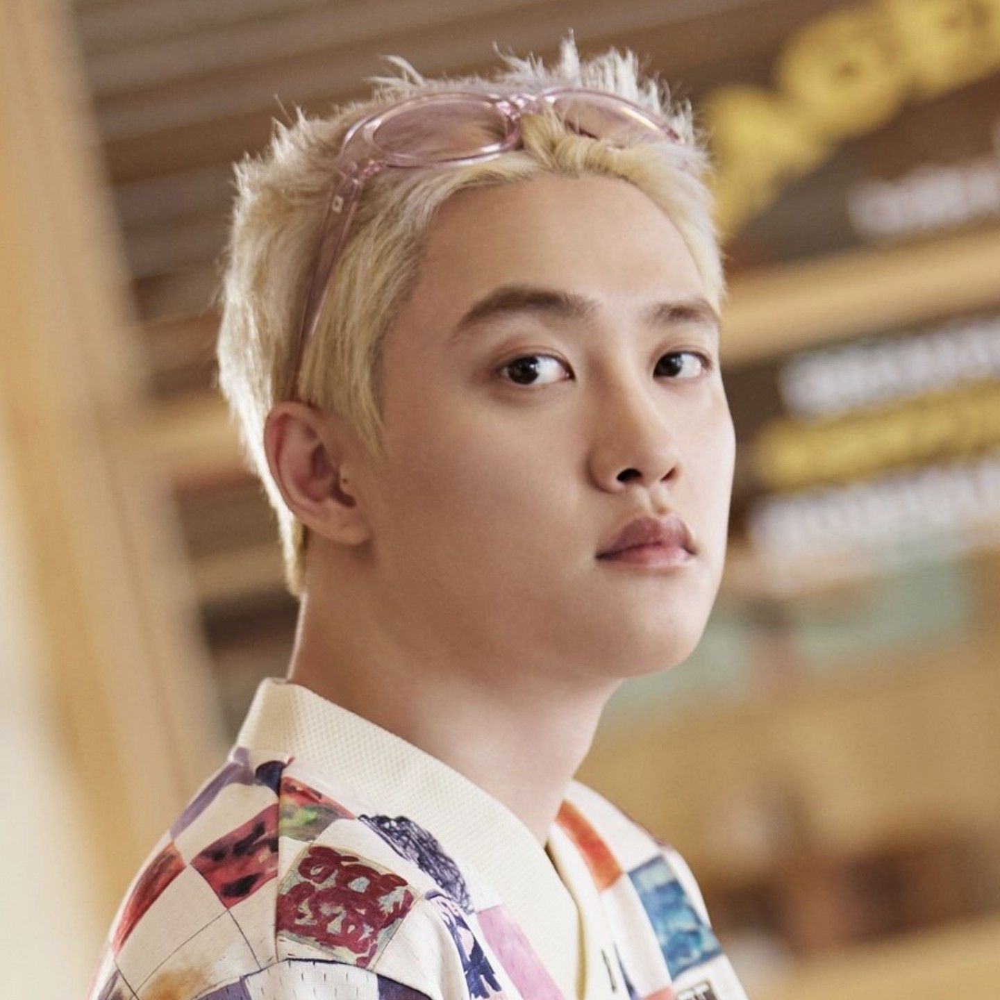 Recent activity shot of D.O. (EXO)
