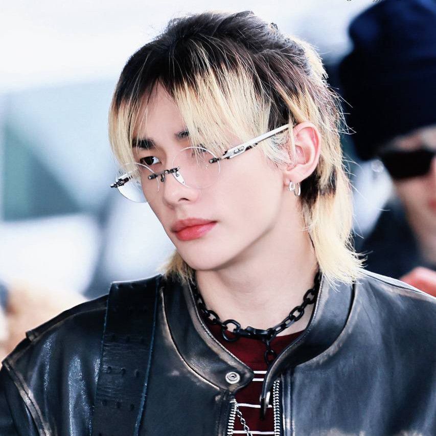 Recent activity shot of Hyunjin (Stray Kids)