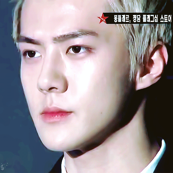 세훈 (EXO)의 비하인드 컷