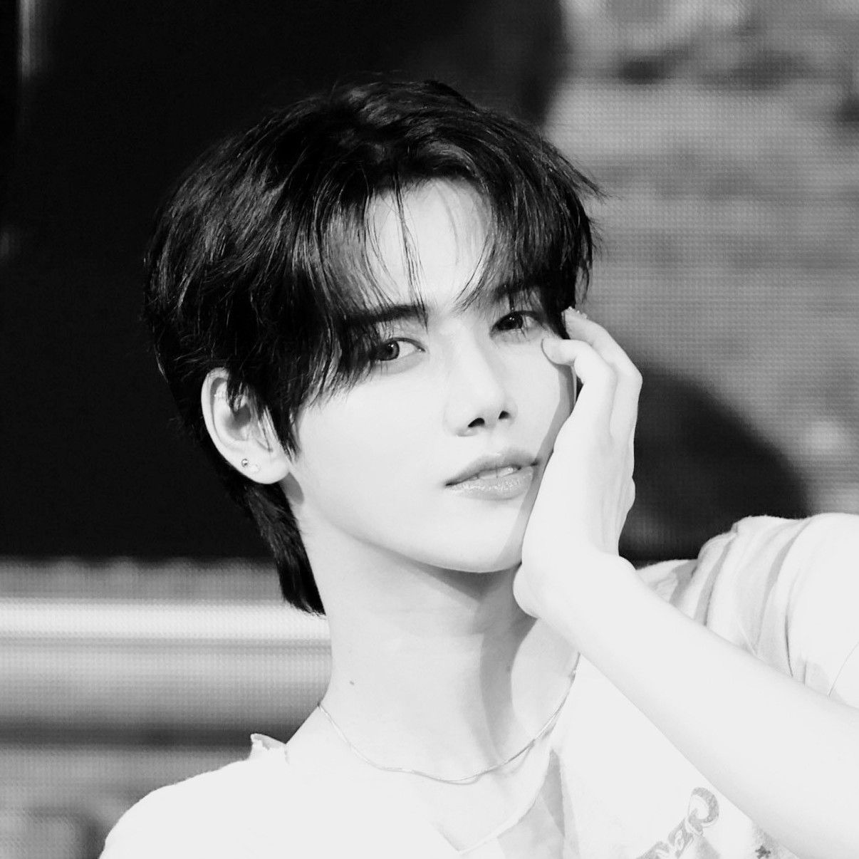 A moment captured by Minhee (CRAVITY)'s fan