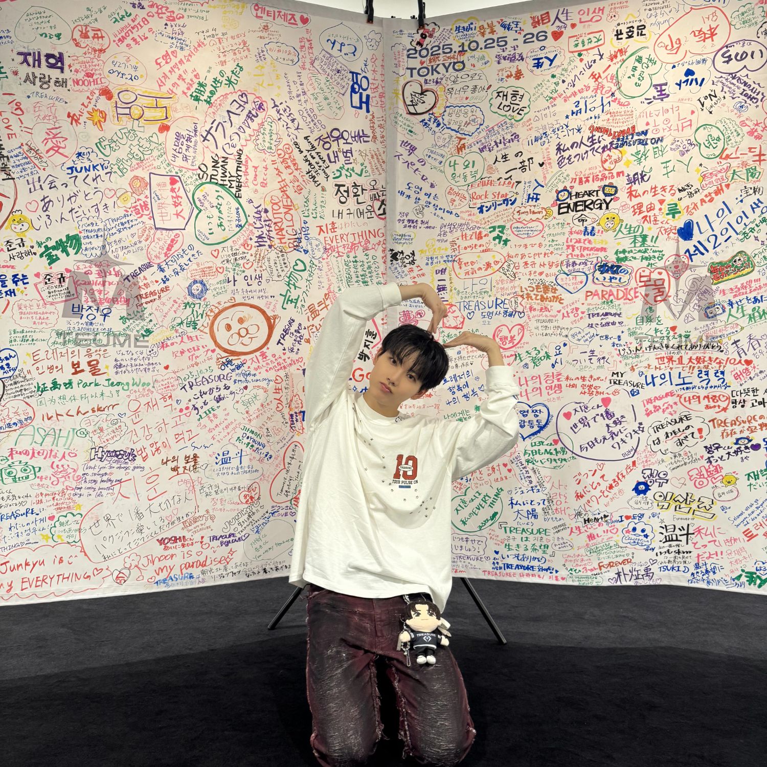 TREASURE粉絲拍下的瞬間