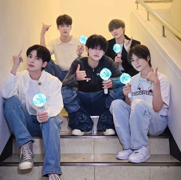 TOMORROW X TOGETHER粉絲拍下的瞬間