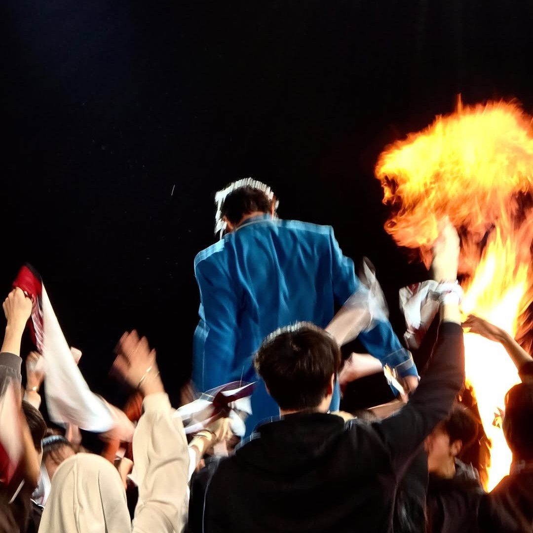 Recent activity shot of Bang Chan (Stray Kids)