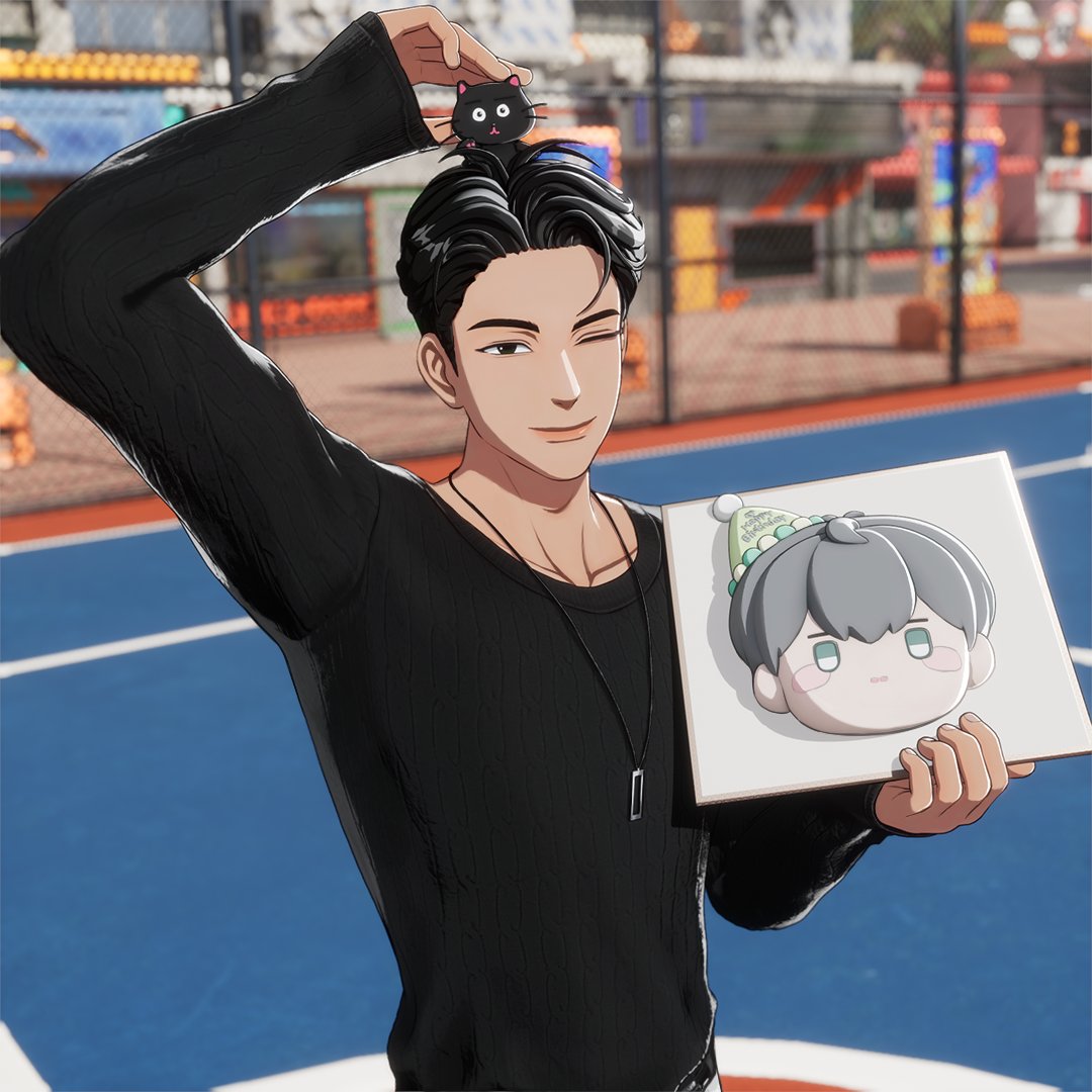 A moment captured by Hamin (PLAVE)'s fan