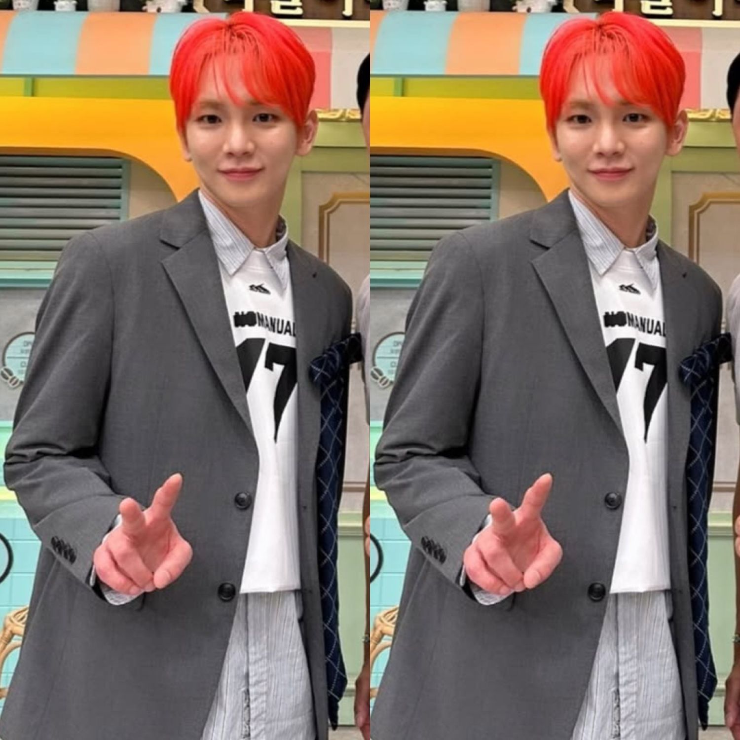 A moment captured by Key (SHINee)'s fan