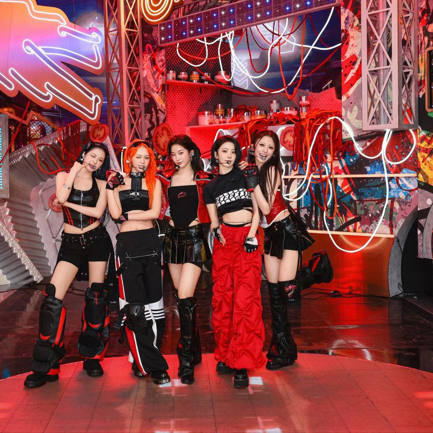 A moment captured by LE SSERAFIM's fan