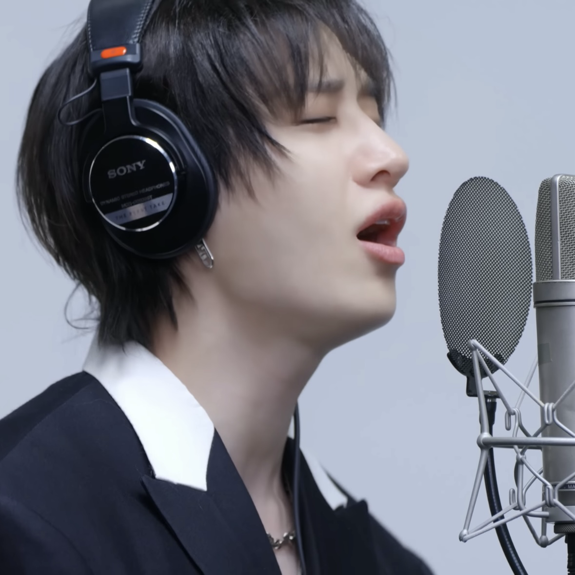 Recent activity shot of Bang Chan (Stray Kids)