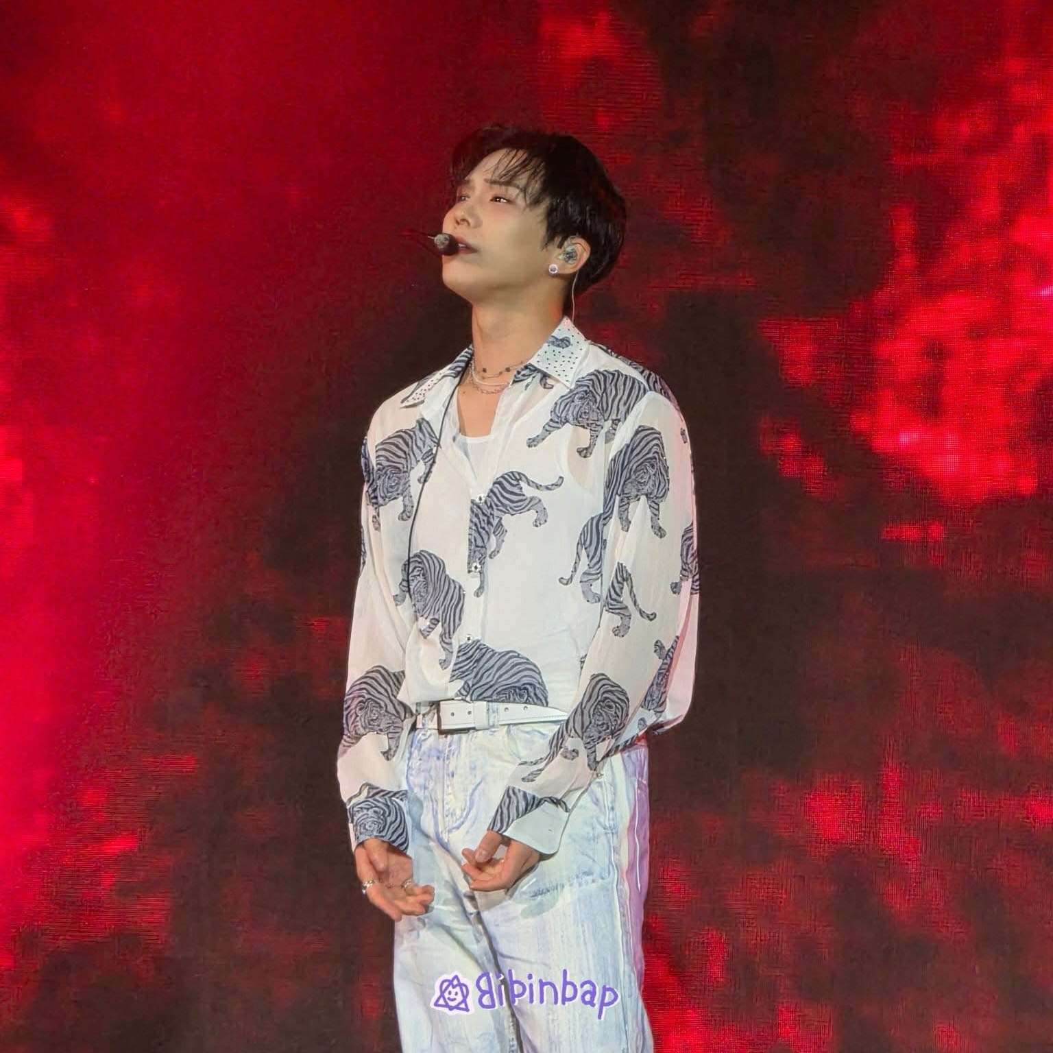 A moment captured by Rocky's fan