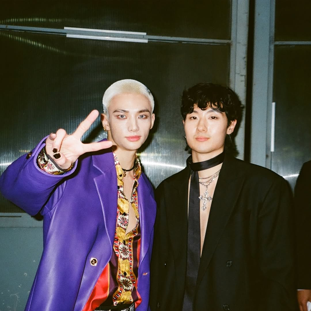 Behind-the-scenes cut of Hyunjin (Stray Kids)