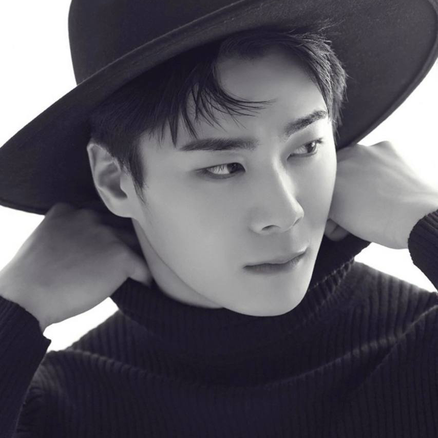 Recent activity shot of Moonbin (ASTRO)