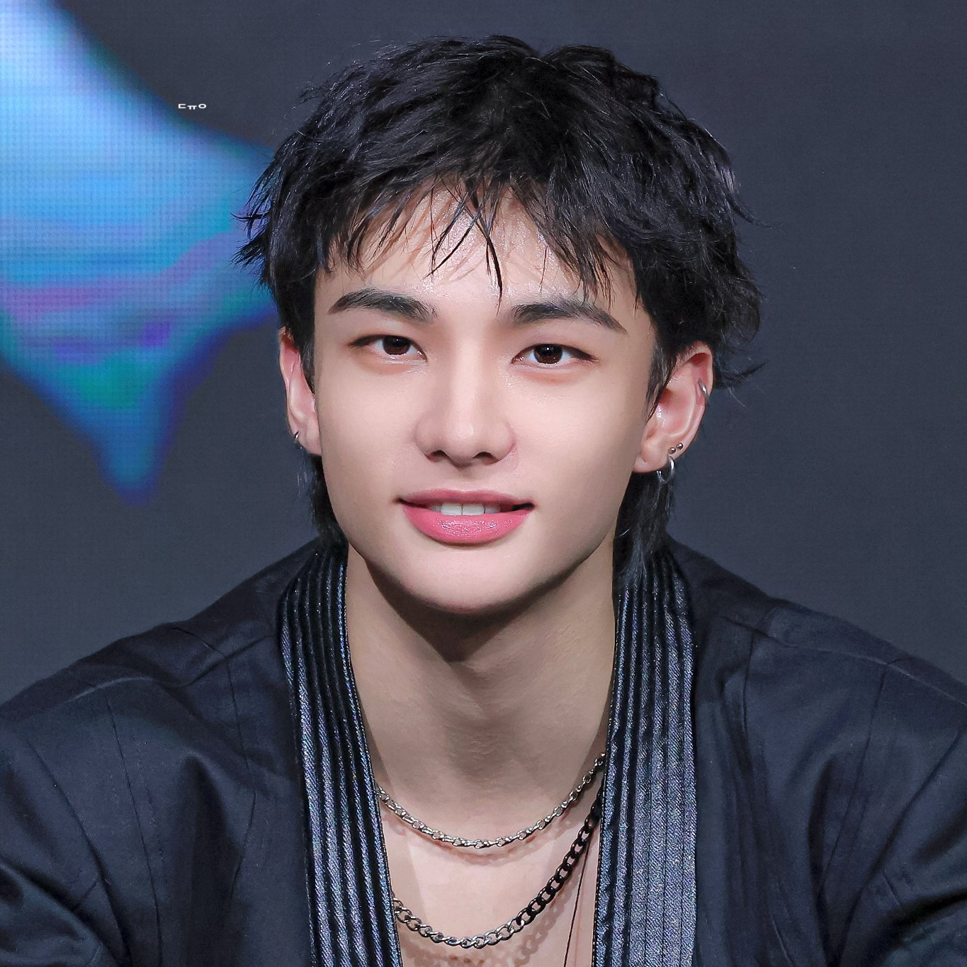 Behind-the-scenes cut of Hyunjin (Stray Kids)