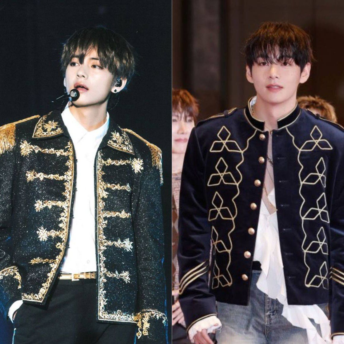 Recent activity shot of V (BTS)