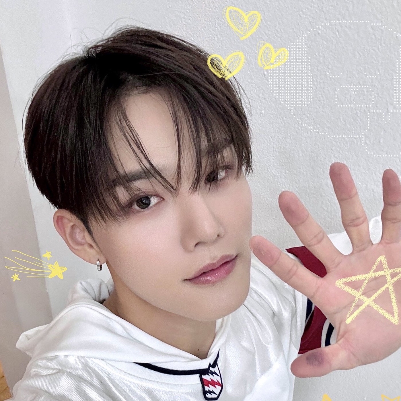 Recent activity shot of Seunghun (B.D.U)