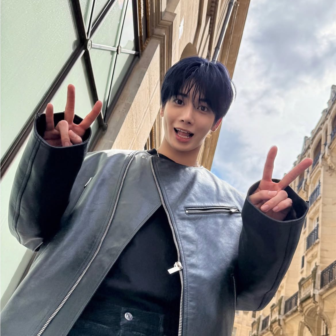 A moment captured by Taehyun (TOMORROW X TOGETHER)'s fan