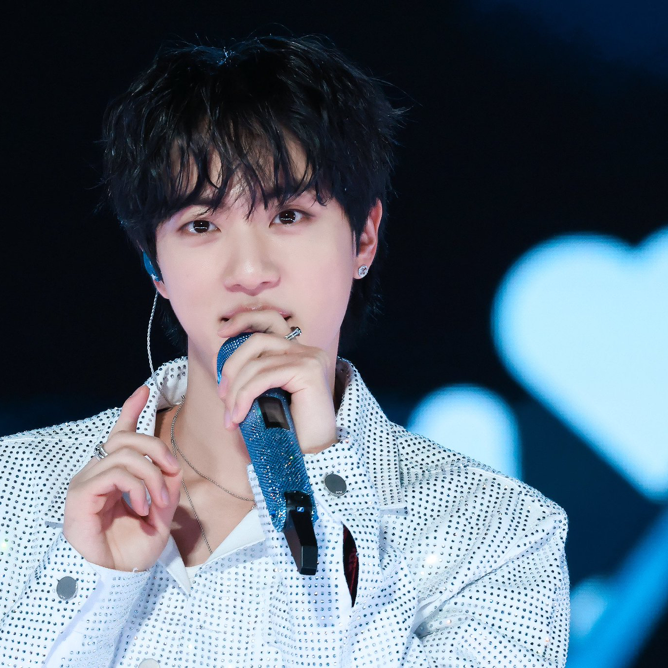 A moment captured by Jin (BTS)'s fan