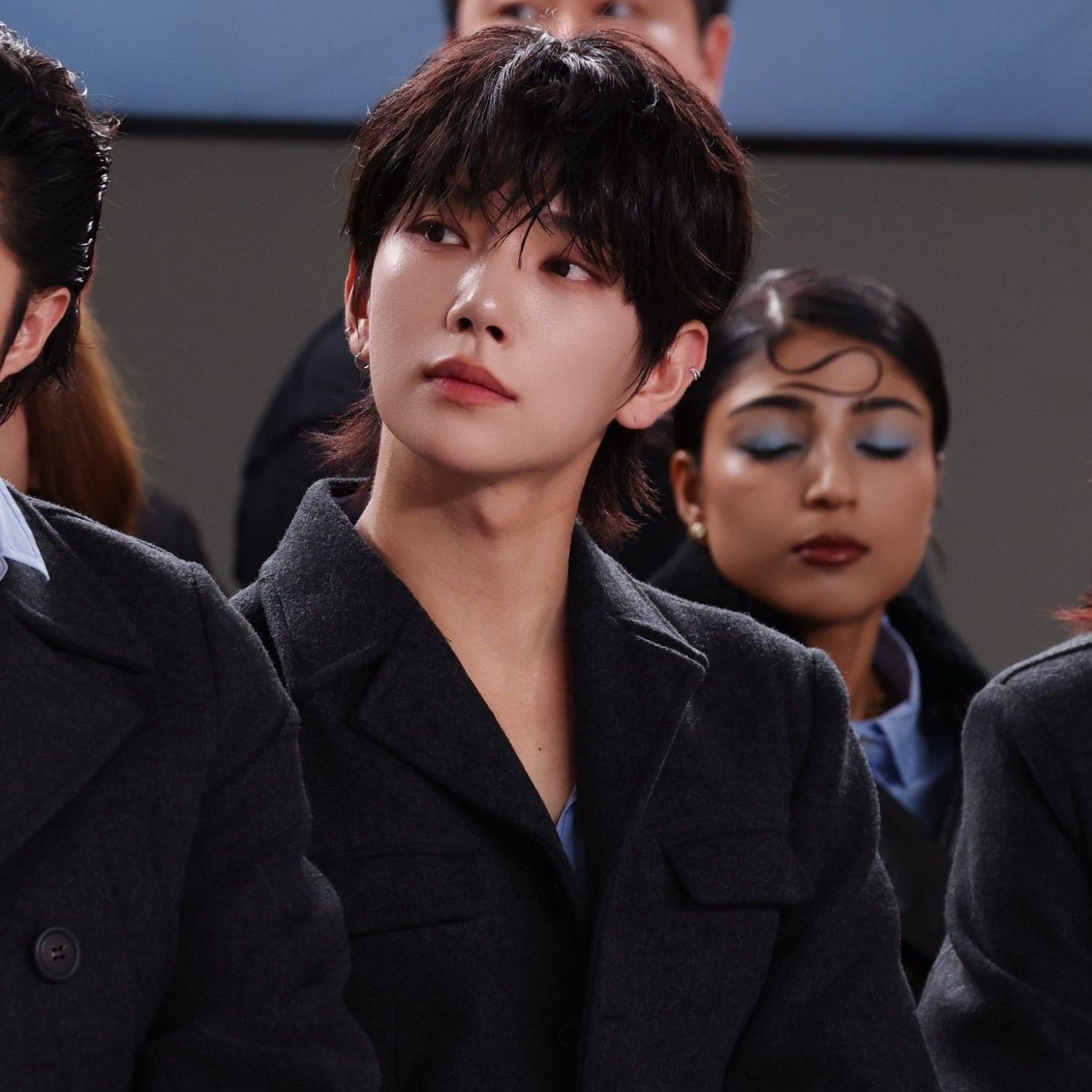 A moment captured by Joshua (SEVENTEEN)'s fan