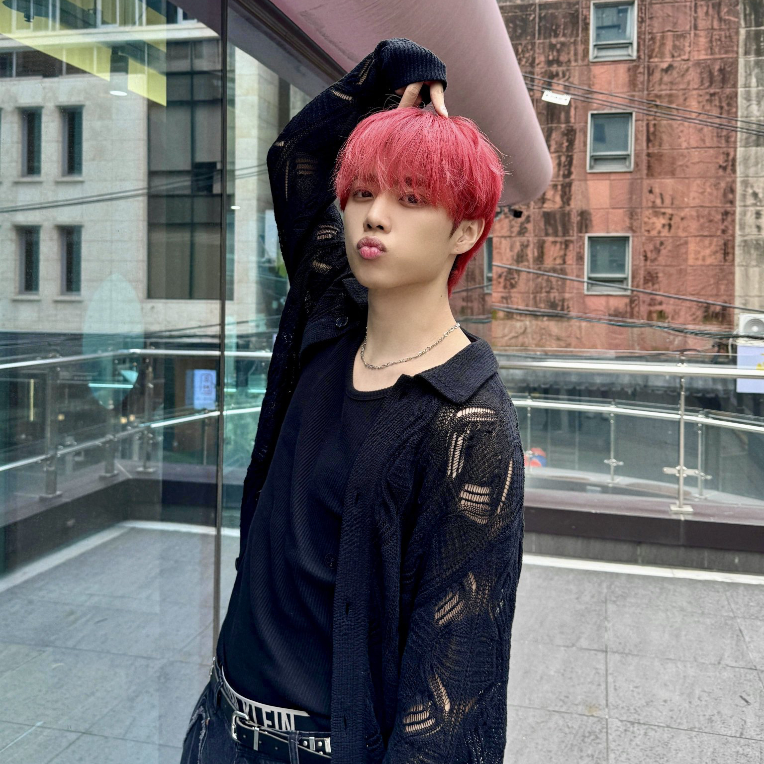 Behind-the-scenes cut of Sunwoo (THE BOYZ)