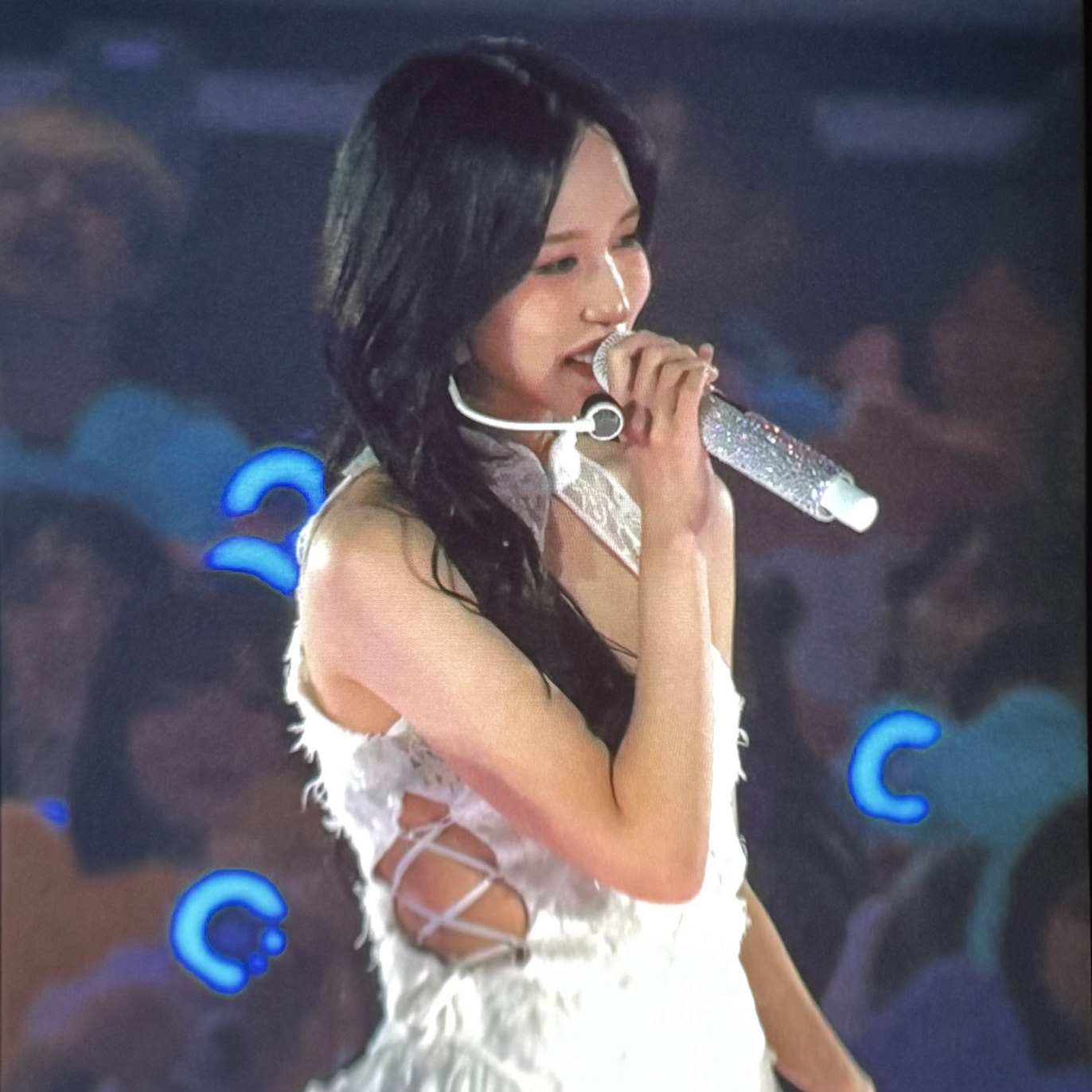 Mina (TWICE)粉絲拍下的瞬間