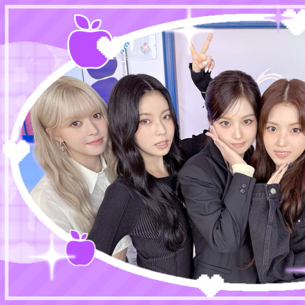 Recent activity shot of NMIXX