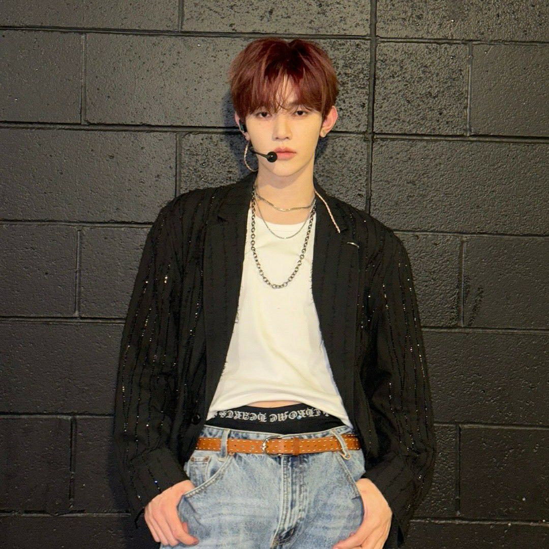 Recent activity shot of Zhang Hao (ZEROBASEONE)