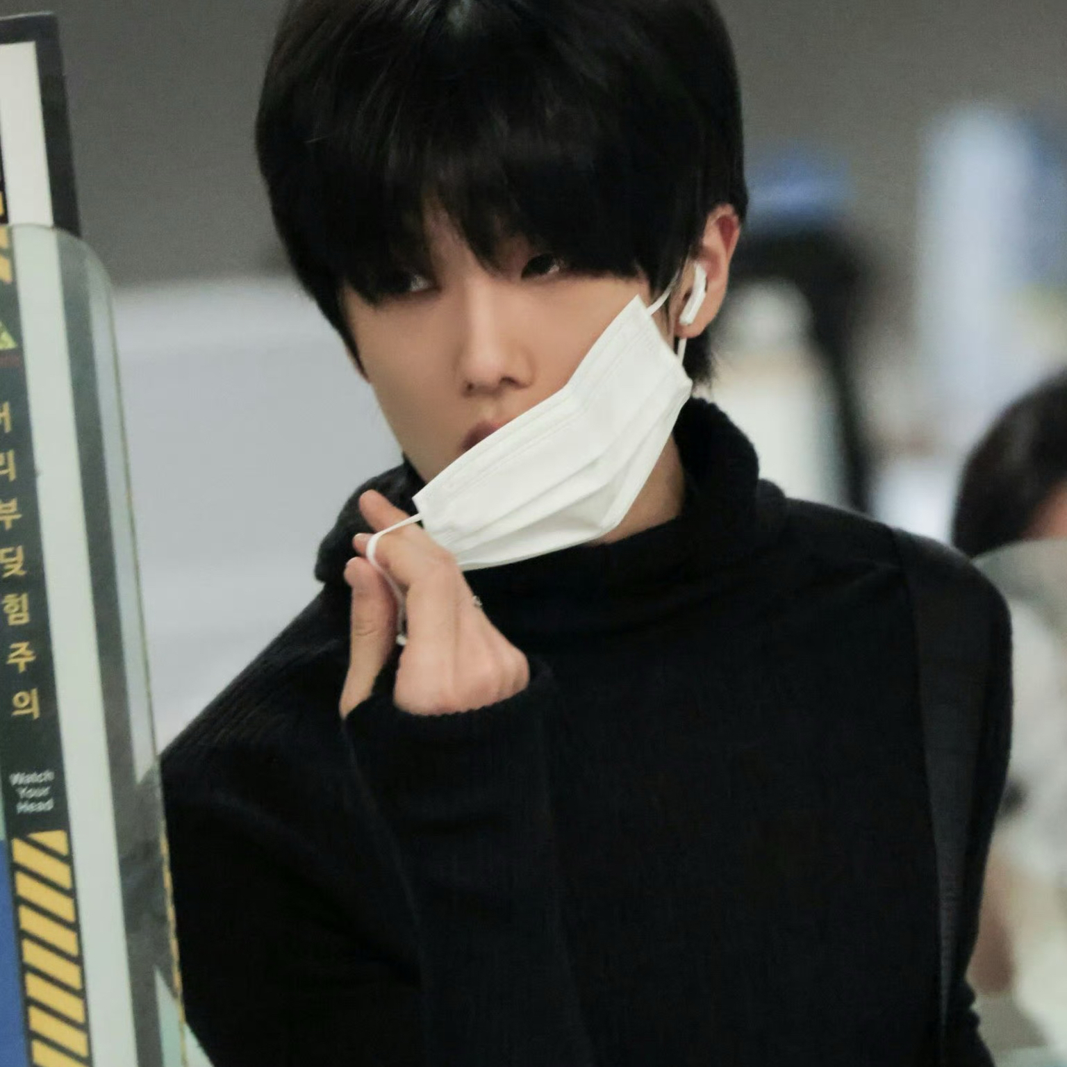 A moment captured by Jisung (NCT DREAM)'s fan