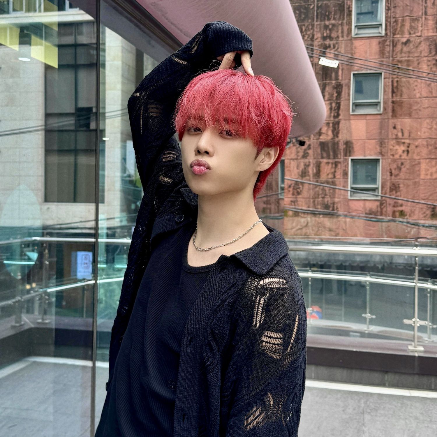 A moment captured by Sunwoo (THE BOYZ)'s fan
